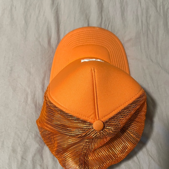 Urban Outfitters Orange Mesh Trucker Hat - Picture 2 of 5